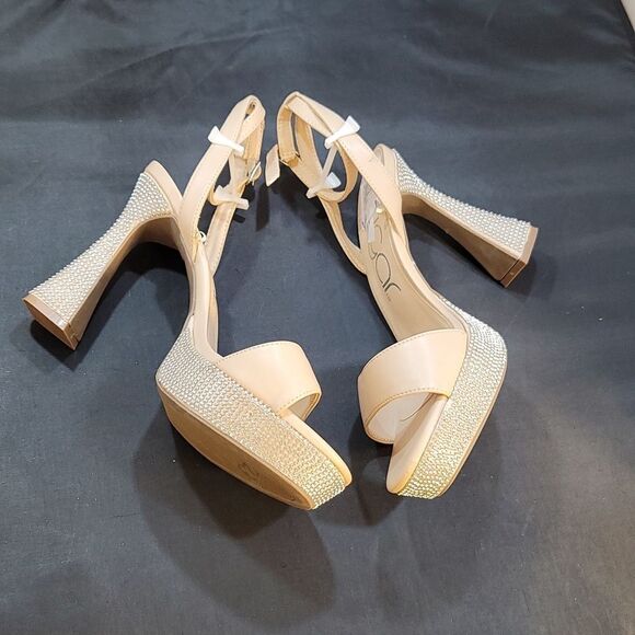 BRAND NEW SUGAR JANET WOMEN'S RHINESTONES SANDALS - Picture 12 of 16